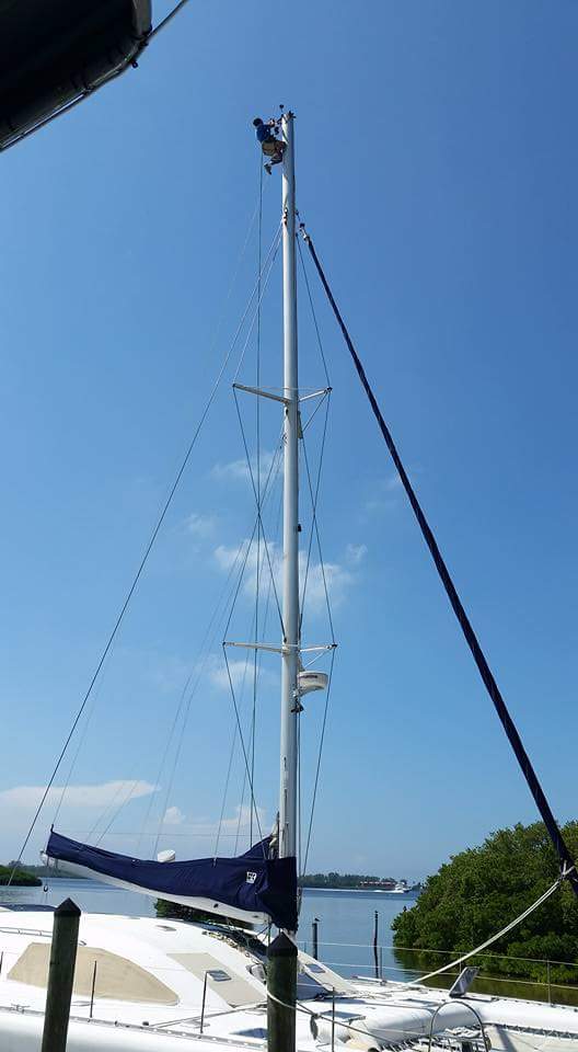 Mobile Yacht Rigging Repair Service St. Petersburg Tampa Bay Florida